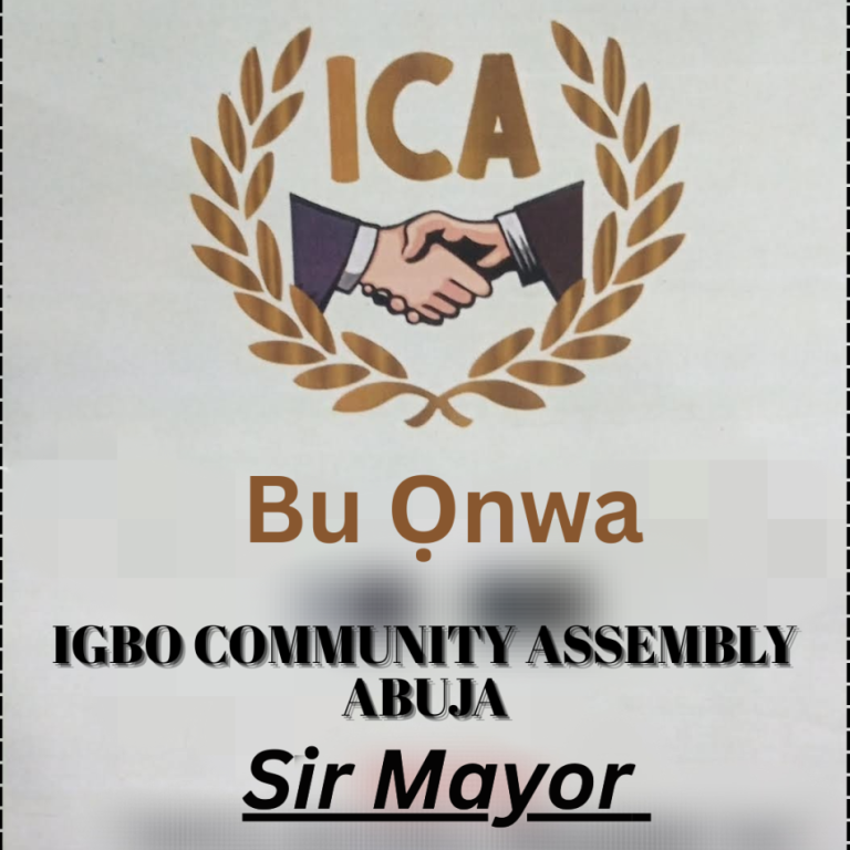Sir Mayor – ICA Bu Ọnwa