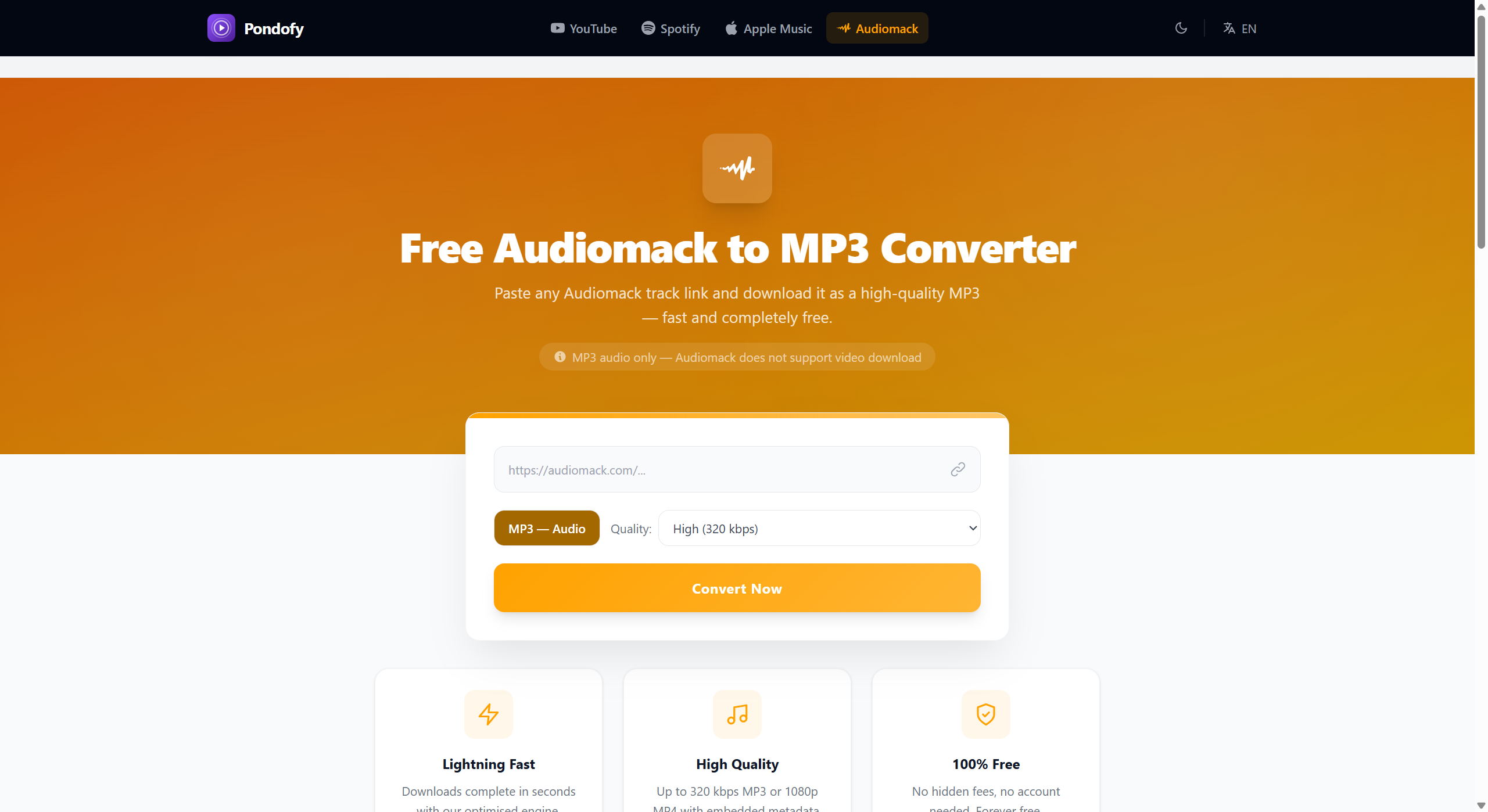 A Simple Guide to Saving Audiomack Tracks as MP3s Using Pondofy
