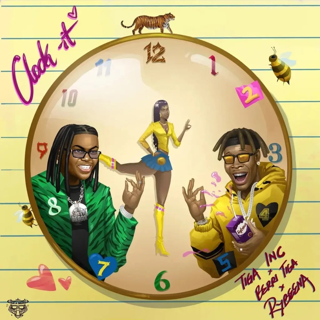 TIGA INC – Clock It ft. Berri Tiga, Rybeena